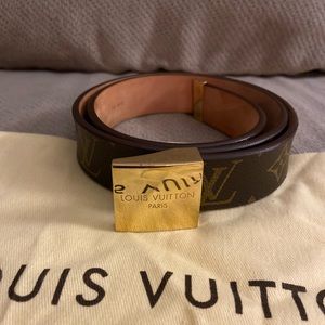 Womens Vintage Louis Vuitton Belt